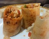 A picture of step 8 of Jini mini dosa.