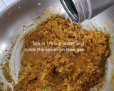 A picture of step 8 of Corn Ragda Pakwaan.