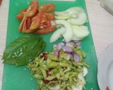 Foto langkah ke 2 dari resep Botok Tahu pedas (simple tanpa bungkus daun pisang).