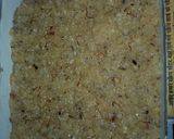 A picture of step 6 of Nariyal ki kesar barfi.