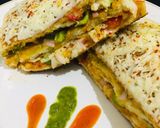 चीज़ वेजीज़ सैंड्विच (Cheese Veggies sandwich recipe in Hindi) रेसिपी चरण 53 फोटो
