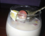 Foto langkah ke 8 dari resep Fruit jellyball🍡🍉 🥭 creamy milk🫗.
