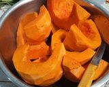 Hình bước làm 2 của món Chè đậu đỏ bí rợ