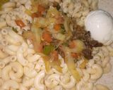 Macaroni da miyan kayan lambumatakin girki5 hoto