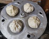 A picture of step 5 of Soya Veggie momos.