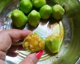 A picture of step 2 of Stuffed Pointed guard Gravy (Parwal curry).