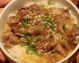 รูปขั้นตอนการทำที่ 4 ของ ข้าวคุโรบุตะด้ง (แบบง่าย)