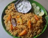 தலைப்பு : வெஜிடபிள் பிரியாணி(veg biryani recipe in tamil) ரெசிபி ஸ்டேப் 4 புகைப்படம்