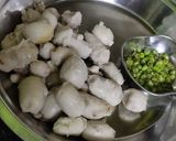 अरबी (घुईया) की सूखी मसालेदार सब्जी रेसिपी चरण 1 फोटो