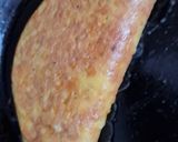 Foto del paso 3 de la receta: Mi omelette de queso 🥚 🧀 bien cocido, básico, nutritivo y saciante