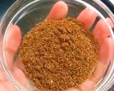 A picture of step 5 of Rajasthani Mirchi Ka Kutta.