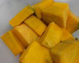 Foto del paso 1 de la receta: Crema de zapallo y zanahoria