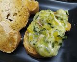 Foto del paso 5 de la receta: Zapallo relleno tipo fondue con espinaca y panceta 🥬🥓