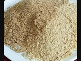 Sesame seeds and groundnuts vadi