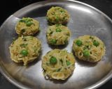 A picture of step 4 of Maggi burger tikki/cutlet.