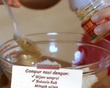 Foto langkah ke 1 dari resep Spammy Egg Rice.