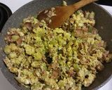 Foto del paso 4 de la receta: Zucchini con Jamón y Huevo 🍳
