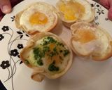 Foto del paso 4 de la receta: Canastita de huevo y jamón