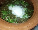 A picture of step 11 of Sarson Ka saag chicken.