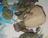 A picture of step 1 of Ginger tulsi tea.