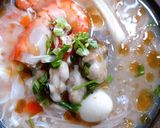 Hình bước làm 9 của món Súp hàu hải sản