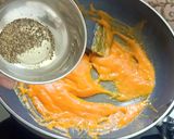 A picture of step 3 of Aam Papad.