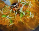 A picture of step 5 of Nepali Soup Thupka.