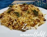 A picture of step 3 of Hyderabadi Kheema Dum Biryani.