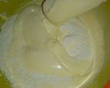 Foto langkah ke 3 dari resep Pandan Sponge Cake Lembut banget + anti seret.