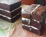 A picture of step 4 of Vickys Rubik's Cube Cake Decoration Idea.