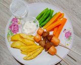 Foto langkah ke 5 dari resep Kentang goreng wedges.