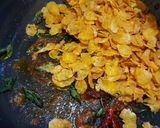 A picture of step 5 of Cornflakes Chivra.