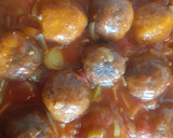 Foto del paso 7 de la receta: Albóndigas de pollo a la jardinera