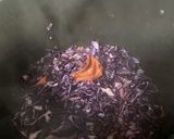 Une image de l'étape 4 de Chou rouge pommes de terre lardons et chorizo.