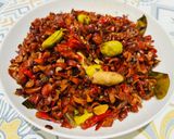 Foto langkah ke 6 dari resep Tumis kulit melinjo cumi pete.