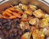 عکس مرحله 6 از دستور خوراک مرغ آلو