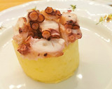 Foto del paso 5 de la receta: Coulant de Patata, Huevo y Pulpo con salsa al Pimentón