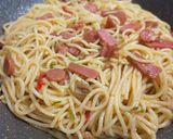 Foto langkah ke 3 dari resep #240 Spagetti Aglio Oglio.
