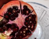 Gránátalmás gesztenyetorta /liszt helyett dióval/ recept fázis 5 fotója