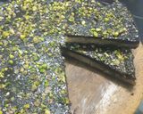 A picture of step 6 of No bake Masoor dal Cake.