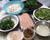 รูปขั้นตอนการทำที่ 1 ของ ลาบหมูเจกับผักเคียง