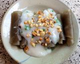Hình bước làm 8 của món Bánh lá mít - rau mơ