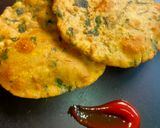 A picture of step 2 of Spinach Kachori.