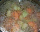 Foto langkah ke 4 dari resep Sup ayam labu siam #pr_recookmasakanberkuah.