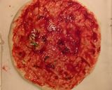 A picture of step 3 of Pizza Paratha.