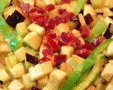 Foto del paso 6 de la receta: Tortilla de berenjena, jamón y trigueros