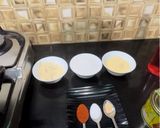A picture of step 1 of Ribbon Pakoda.