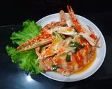 Foto langkah ke 8 dari resep Rajungan Asam Manis.