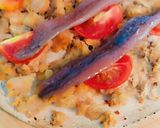 Foto del paso 4 de la receta: Pizza fit - atún y anchoas