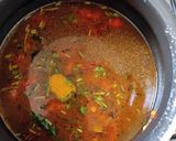 A picture of step 2 of Panch foran dal.